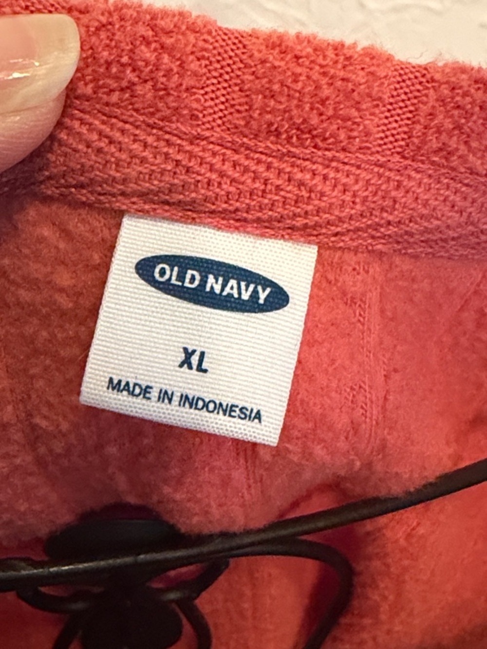🤠🤠🤠BOGOHO🤠🤠🤠Old Navy Ribbed Knit Oversized Sweater - Coral-XL - Picture 6 of 7